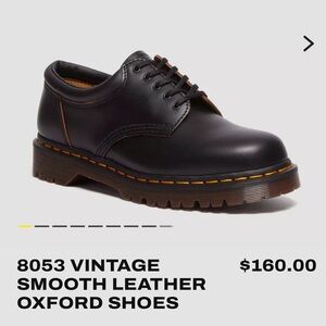 NWOT Dr. Marten Oxford Loafers size 7